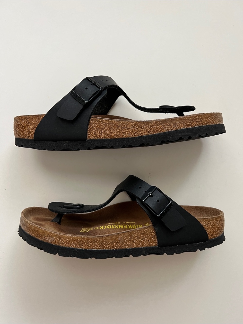 Birkenstock Gizeh Thong Sandals in Black / Women’s size 36 - Picture 4 of 4